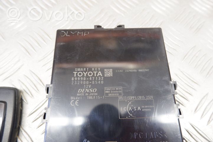 Toyota Prius (XW50) Kit calculateur ECU et verrouillage 8999047132