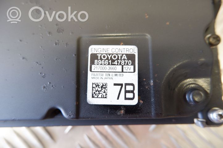 Toyota Prius (XW50) Блок управления двигателя 8966147870