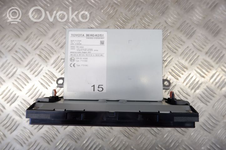 Toyota Yaris XP210 Monitor/display/piccolo schermo 86140K0151