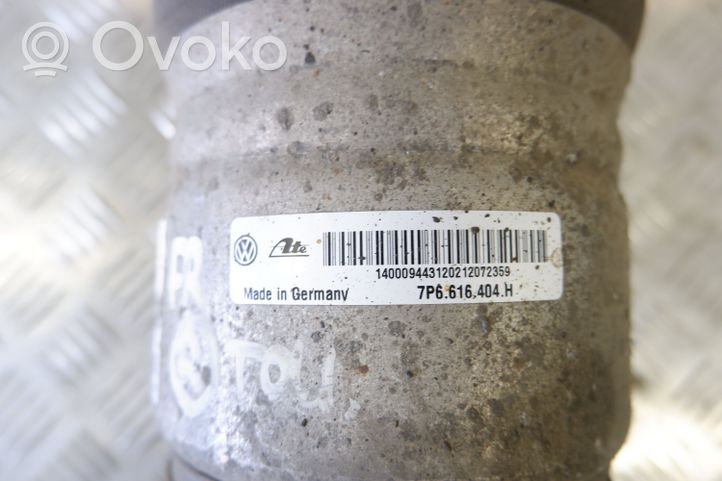 Volkswagen Touareg II Amortiguador/suspensión neumática delantera 7P6616040N