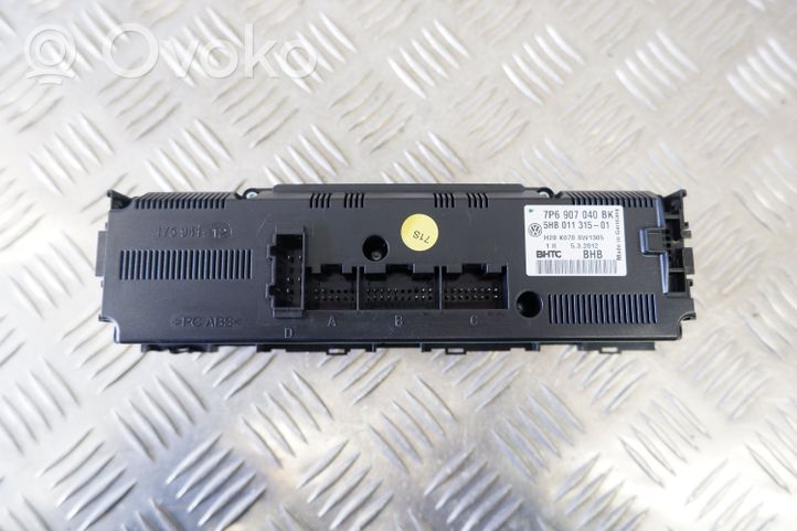 Volkswagen Touareg II Climate control unit 7P6907040BK