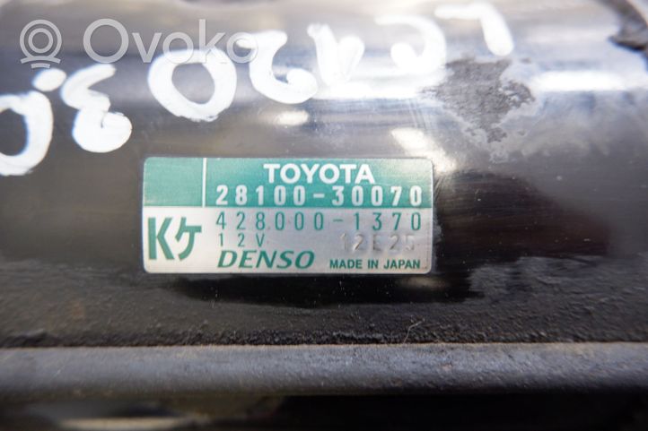 Toyota Land Cruiser (J120) Käynnistysmoottori 2810030070