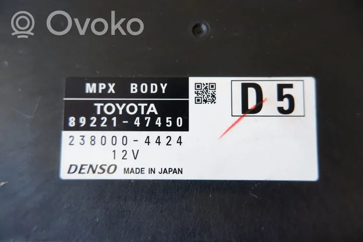 Toyota Prius (XW50) Comfort/convenience module 8922147450