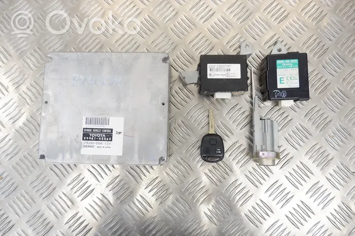 Lexus RX 330 - 350 - 400H Komputer / Sterownik ECU i komplet kluczy 8998148060