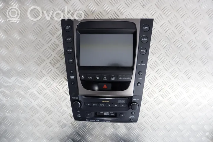 Lexus GS 300 350 430 450H Unità principale autoradio/CD/DVD/GPS 8611130570
