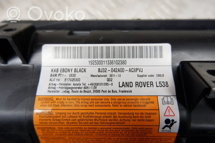 Land Rover Evoque I Poduszka powietrzna Airbag chroniąca kolana BJ32042A00AC8PVJ