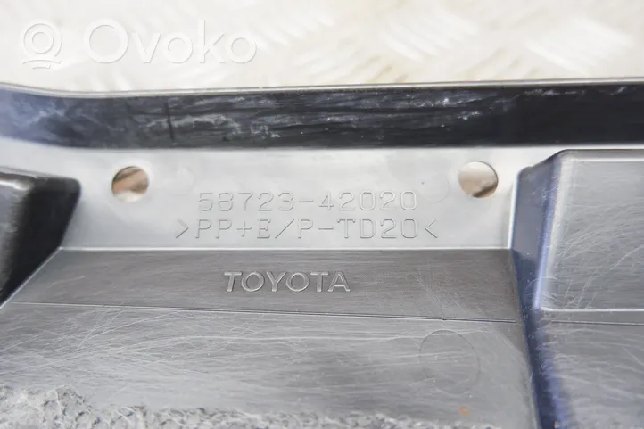 Toyota RAV 4 (XA40) Osłona tylna podwozia pod zderzak 5872342020