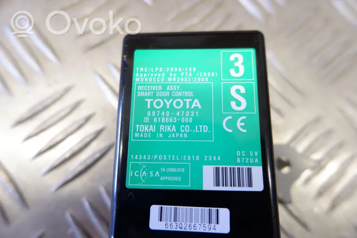 Toyota Prius+ (ZVW40) Durų elektronikos valdymo blokas 8974047031