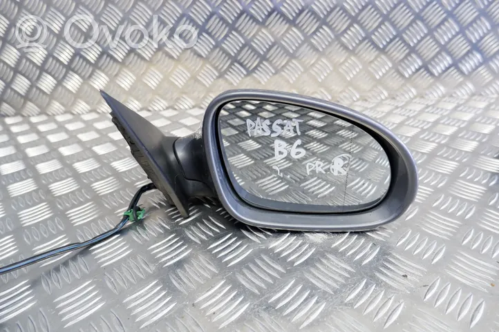 Volkswagen PASSAT B6 Front door electric wing mirror 3C0857934