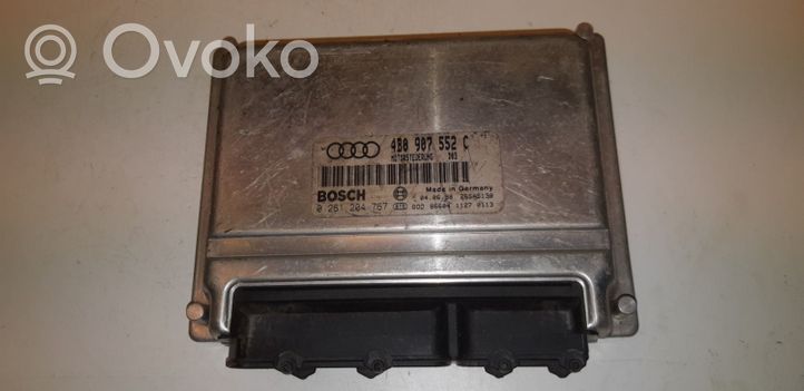 Audi A6 S6 C5 4B Moottorin ohjainlaite/moduuli 4B0907552C