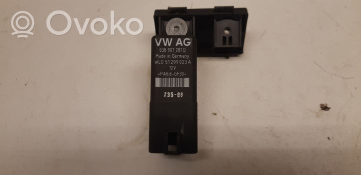 Volkswagen Jetta V Przekaźnik / Modul układu ogrzewania wstępnego 038907281D