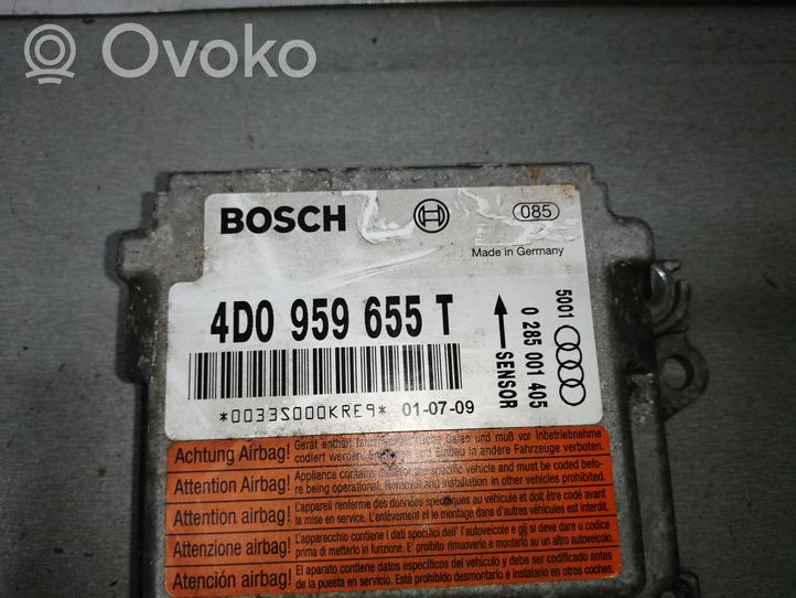 Audi A8 S8 D2 4D Module de contrôle airbag 4D0959655T