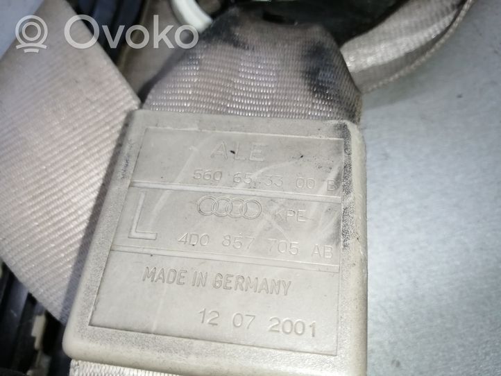 Audi A8 S8 D2 4D Cintura di sicurezza anteriore 566339301