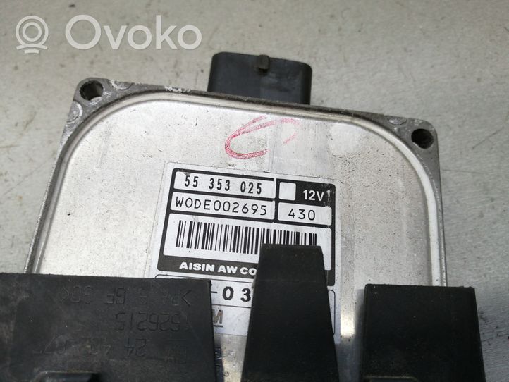 Opel Vectra C Module de contrôle de boîte de vitesses ECU 55353025