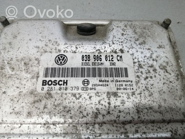 Volkswagen Lupo Sterownik / Moduł ECU 038906012CM