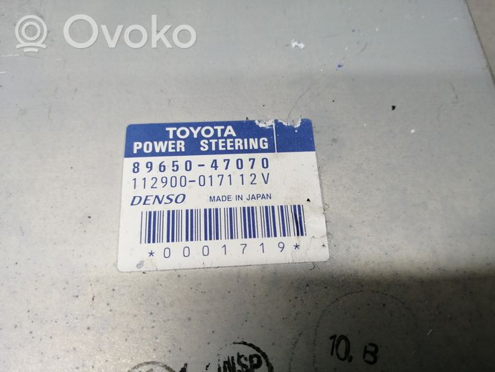 Toyota Prius (XW10) Ohjaustehostimen ohjainlaite/moduuli 8965047070