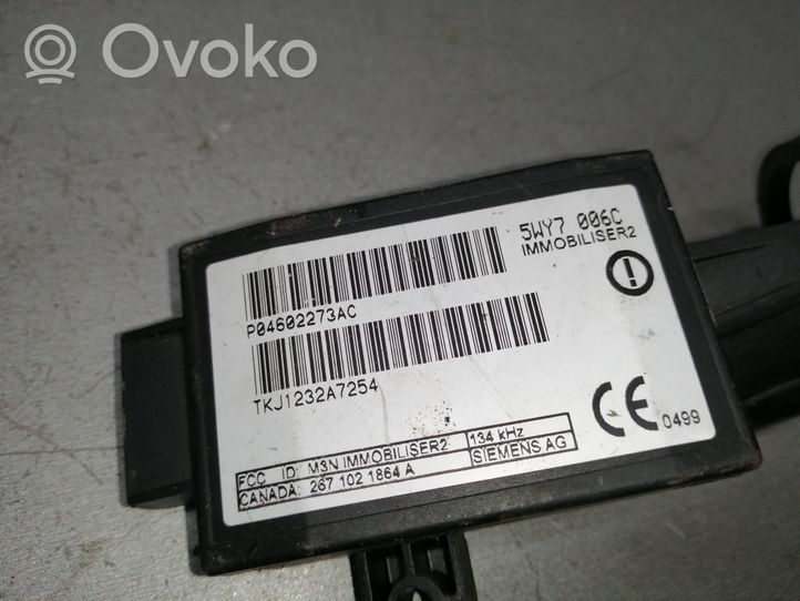 Chrysler 300M Immobiliser reader (aerial) P04602273AC