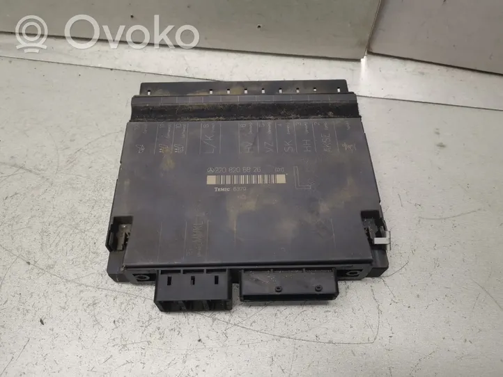 Mercedes-Benz S W220 Seat control module 2208206826