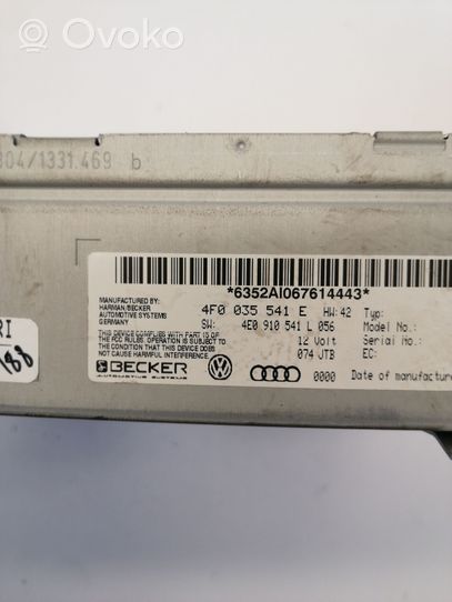 Audi A6 S6 C6 4F GPS-navigaation ohjainlaite/moduuli 4F0035541E