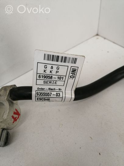 BMW 5 G30 G31 Câble négatif masse batterie 619058