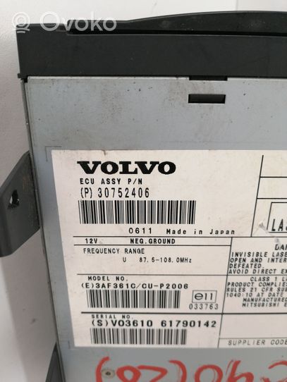Volvo XC90 Navigācijas (GPS) sistēmas CD/DVD lasītājs 30752406