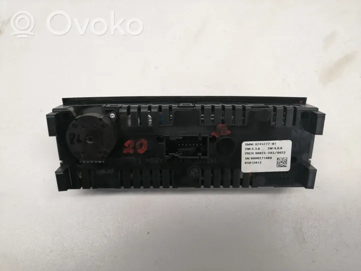 BMW 7 F01 F02 F03 F04 Oro kondicionieriaus/ klimato/ pečiuko valdymo blokas (salone) 9245277