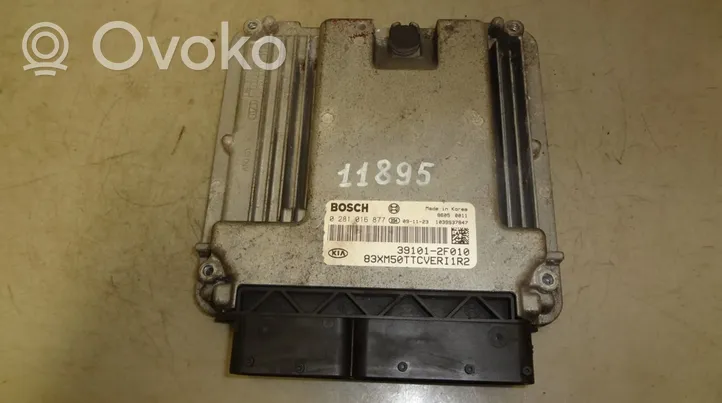 KIA Sorento Calculateur moteur ECU 0281016877