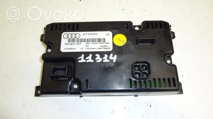 Audi Q7 4L Monitori/näyttö/pieni näyttö A2C53080033