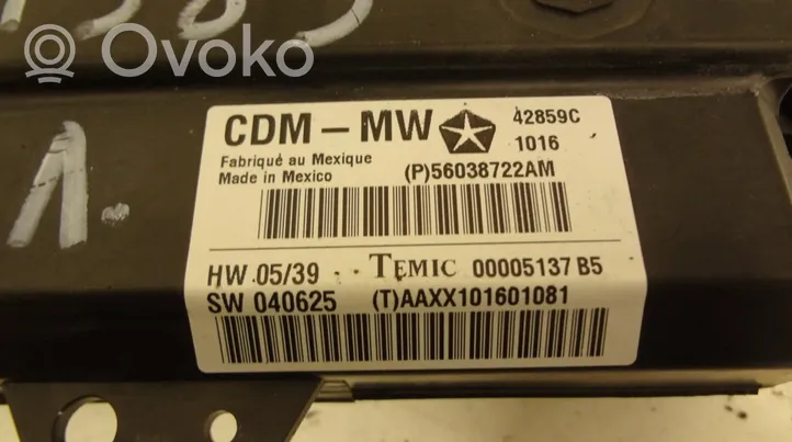 Chrysler 300 - 300C Durų elektronikos valdymo blokas 00005137B5