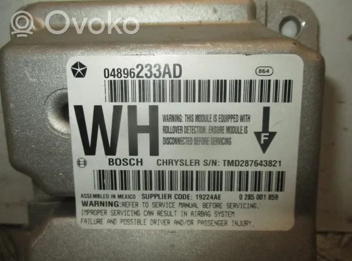 Jeep Grand Cherokee (WK) Module de contrôle airbag 0285001859