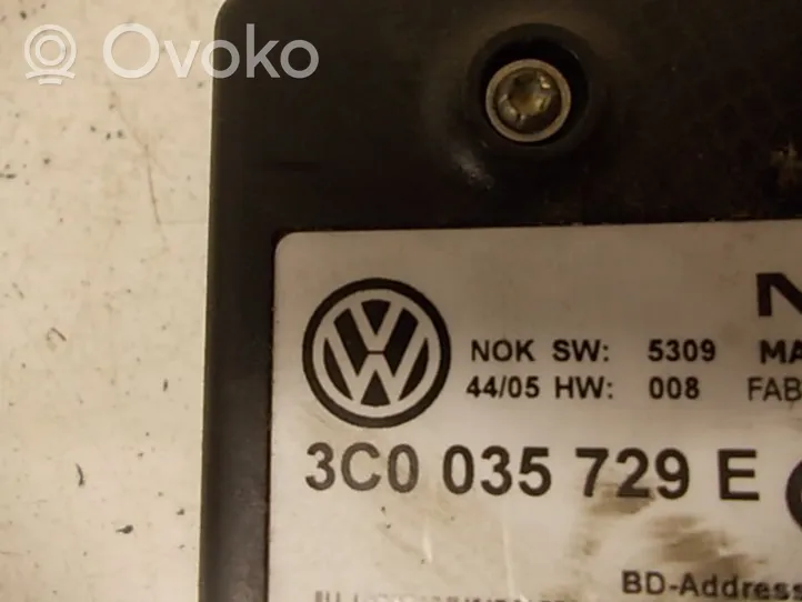 Volkswagen PASSAT B6 Sterownik / Moduł sterujący telefonem 