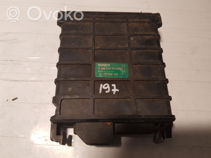 Audi 80 90 B3 Unidad de control/módulo del motor 0280800104