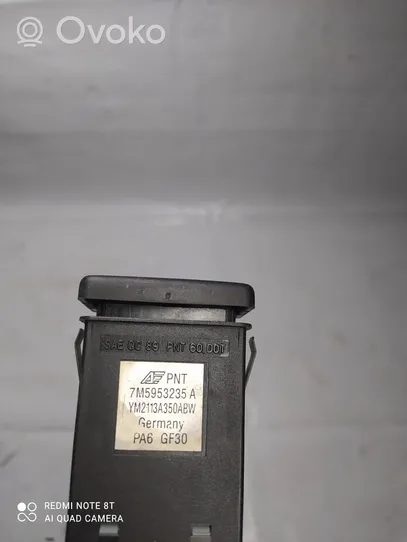 Ford Galaxy Interruttore luci di emergenza 7M5953235A