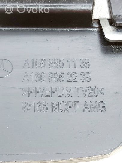 Mercedes-Benz GLE (W166 - C292) Spojler zderzaka przedniego A1668851138