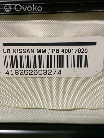Nissan Micra Airbag del passeggero 418262603274