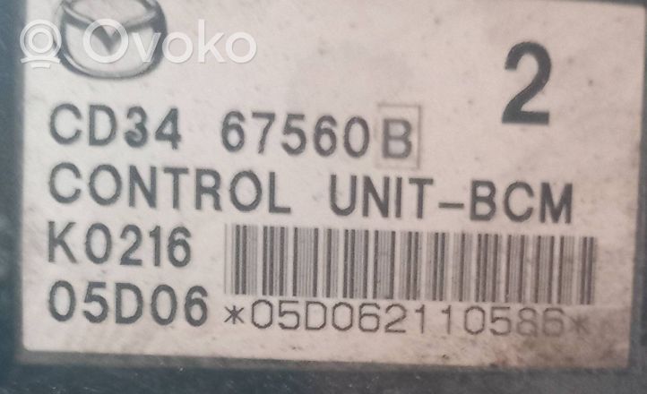 Mazda 5 Oven ohjainlaite/moduuli CD3467560B
