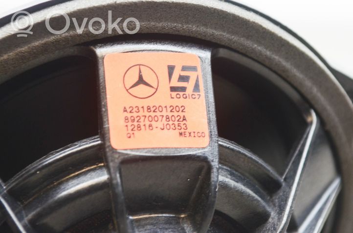 Mercedes-Benz GL X166 Haut parleur A2318201202