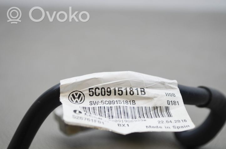 Volkswagen Jetta VI Wiązka przewodów dodatnich 5C0915181B