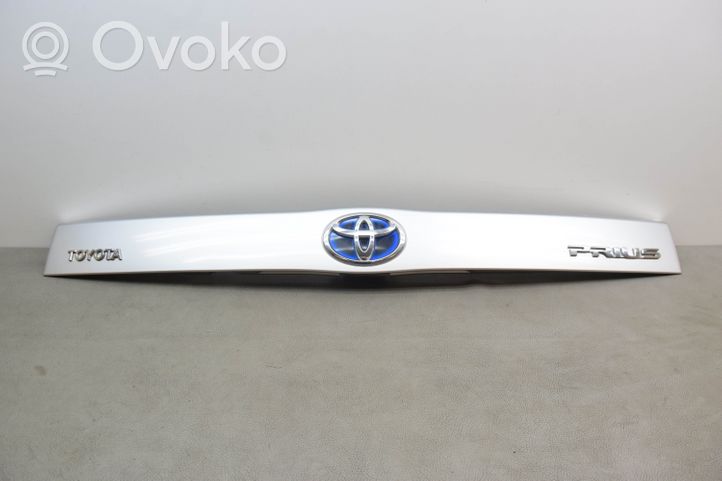 Toyota Prius (XW30) Poszycie / Tapicerka tylnej klapy bagażnika 7680100900