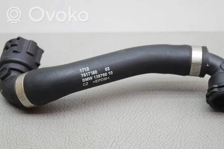 BMW X1 F48 F49 Engine coolant pipe/hose 7617380