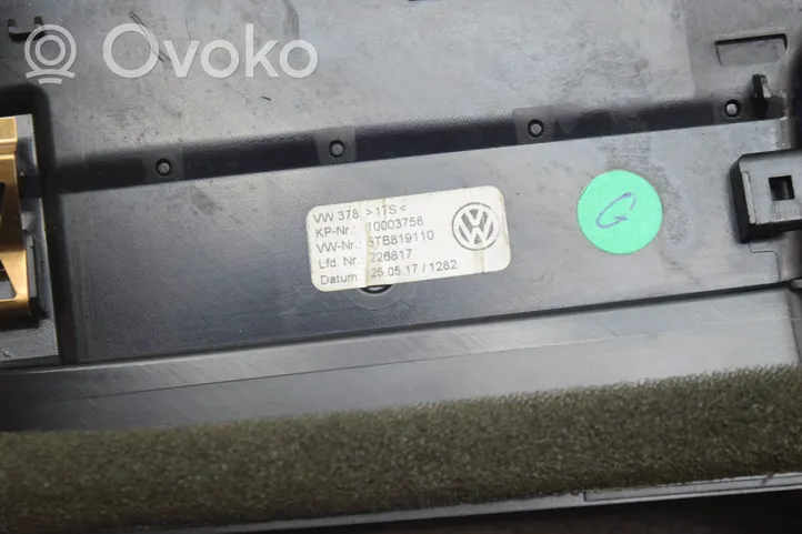Volkswagen Touran III Dysze / Kratki nawiewu deski rozdzielczej 5TB819110