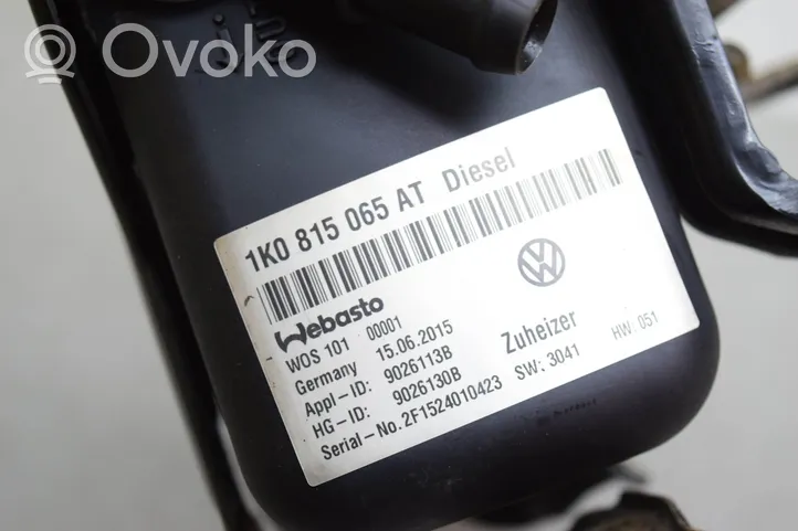 Volkswagen Caddy Pre riscaldatore ausiliario (Webasto) 1K0815065AT