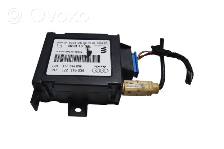 Audi A4 S4 B8 8K Auxiliary heating control unit/module 8K0963271