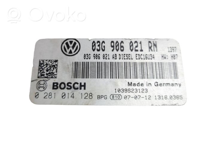 Volkswagen Cross Touran I Sterownik / Moduł ECU 03G906021RN