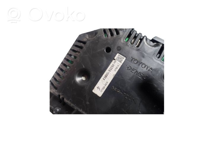 Toyota Verso-S Tachimetro (quadro strumenti) 8380052Z50