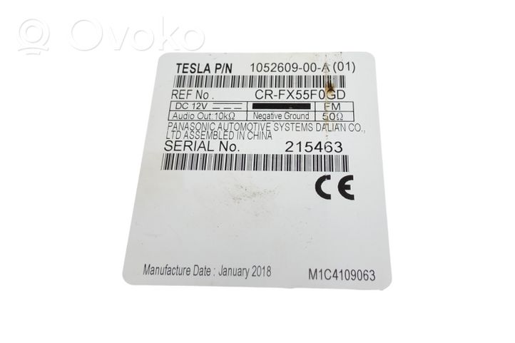 Tesla Model X Unità principale autoradio/CD/DVD/GPS 105260900A