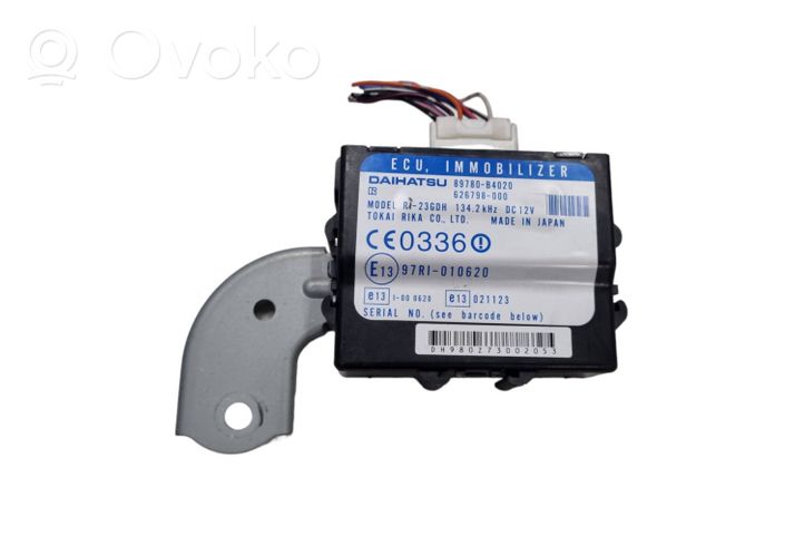 Daihatsu Terios Ajonestolaitteen ohjainlaite/moduuli 89780B4020