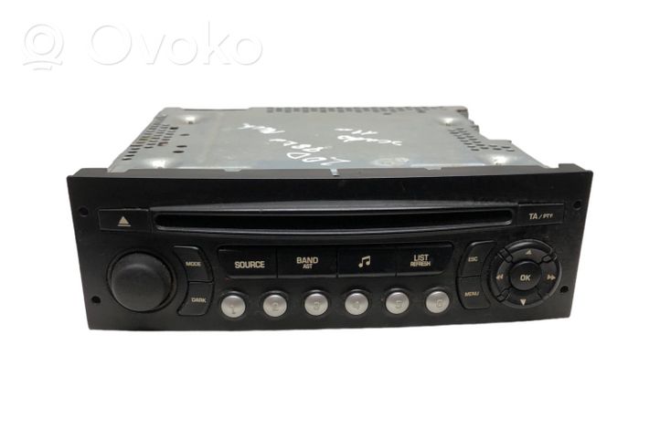 Fiat Scudo Unité principale radio / CD / DVD / GPS 96662669XT04