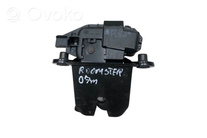 Skoda Roomster (5J) Serrure de porte arrière 5J0827501B