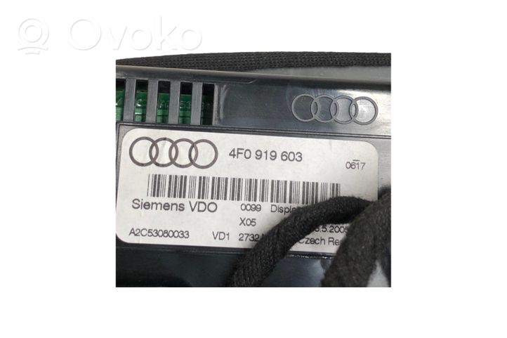 Audi A6 S6 C6 4F Tachimetro (quadro strumenti) 4F0920900M